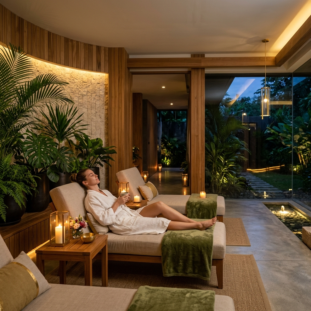 Luxury Spa Relaxation Lounge